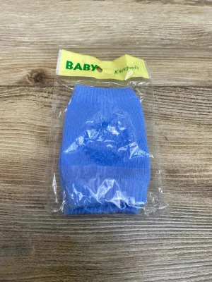 NEW Kids Socks 1pk Crawling Knee Pads/Sock Blue