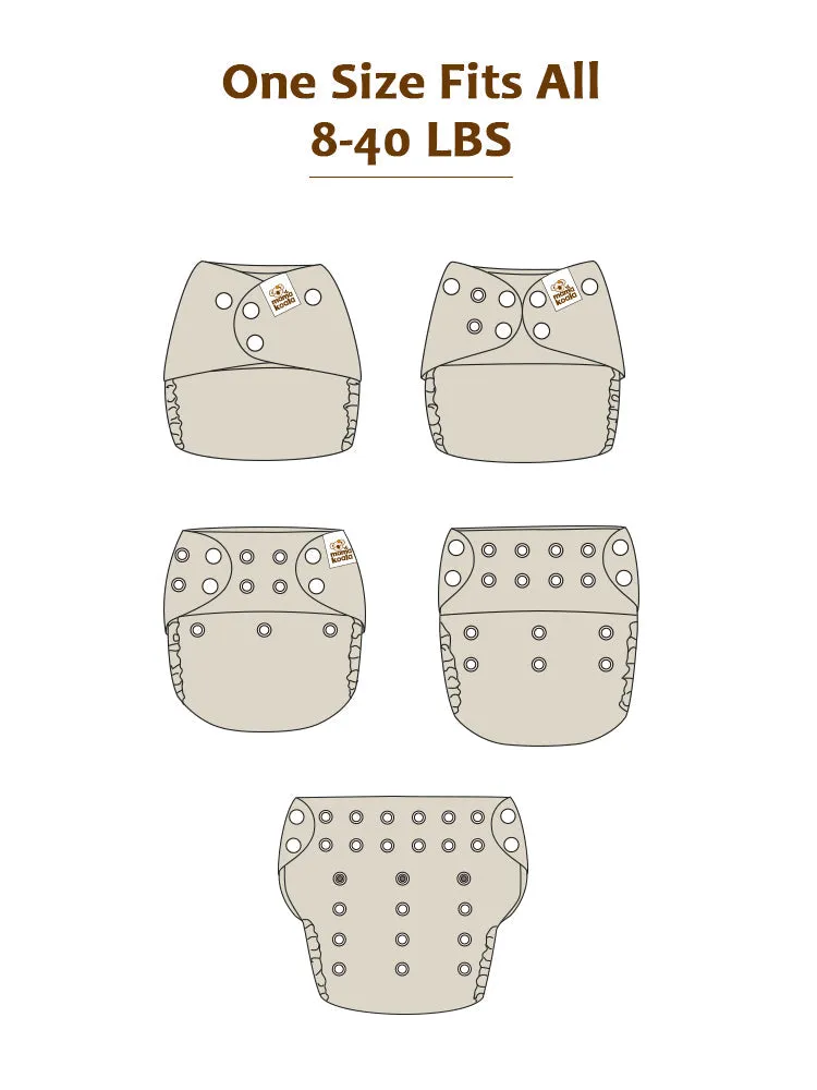 Pocket Diaper 2.0 - PD48036U-S - Suede Cloth Lining