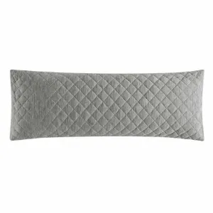Quilted Cooling Body Pillow - 20" X 54" - Grey