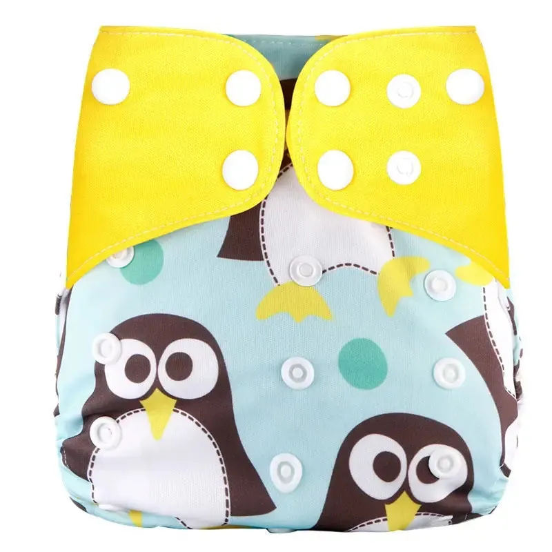 Reusable Cloth Diaper with Insert for Babies 0-3 Years