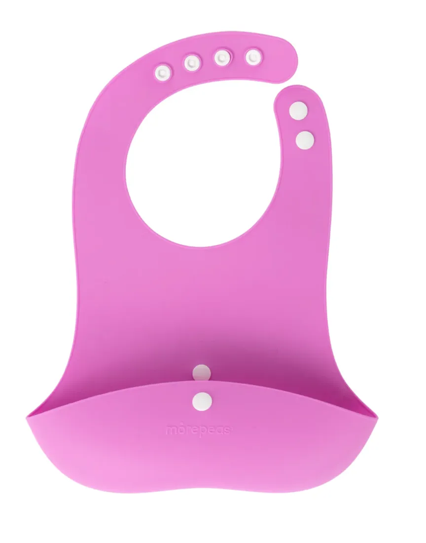 Roll & Snap Bib | morepeas