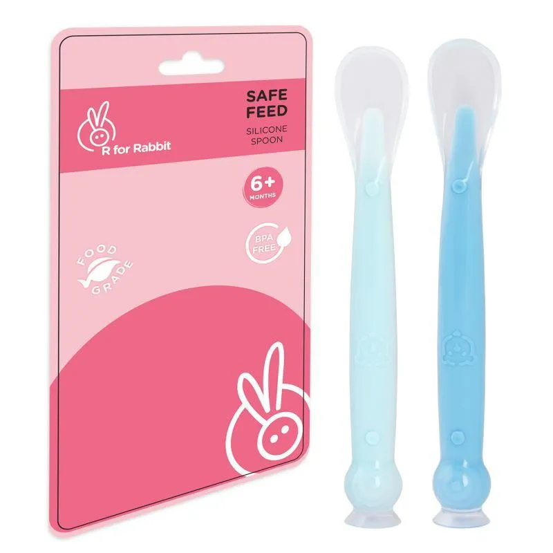 Safe Feed Silicone Baby Spoon Set