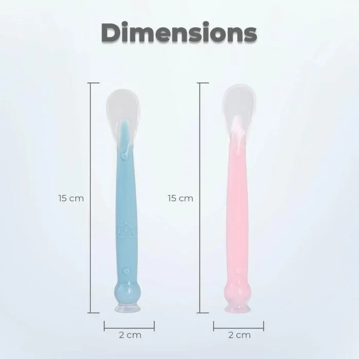 Safe Feed Silicone Baby Spoon Set