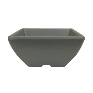 Thunder Group 69003SG 2-1/2 oz Melamine Square Bowl, Pack of 12
