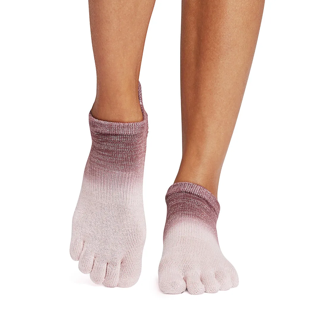 ToeSox - Full Toe Low Rise Grip Socks - SPRING AND FALL 2024