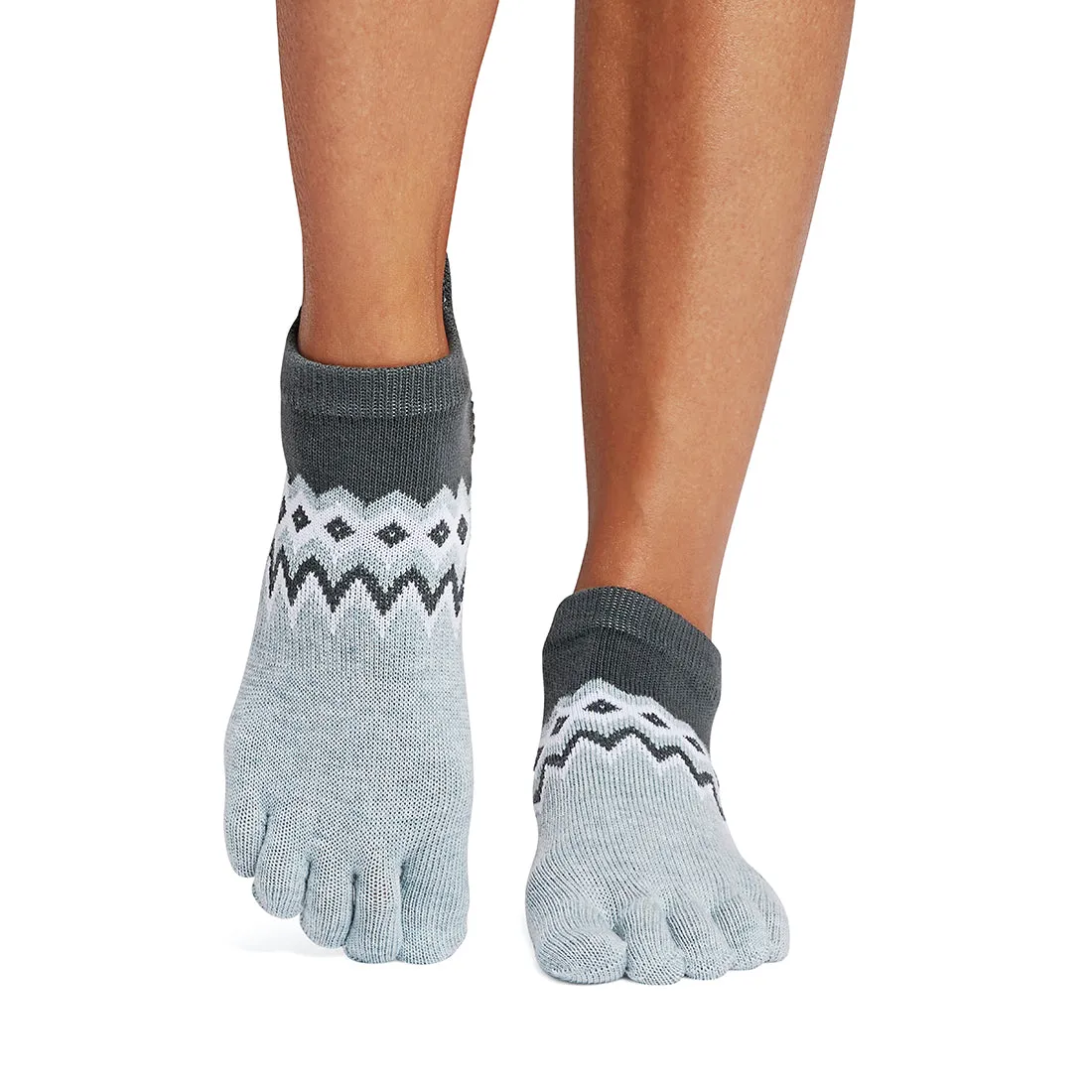 ToeSox - Full Toe Low Rise Grip Socks - SPRING AND FALL 2024