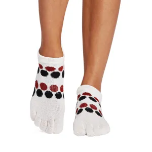 ToeSox - Full Toe Low Rise Grip Socks - SPRING AND FALL 2024