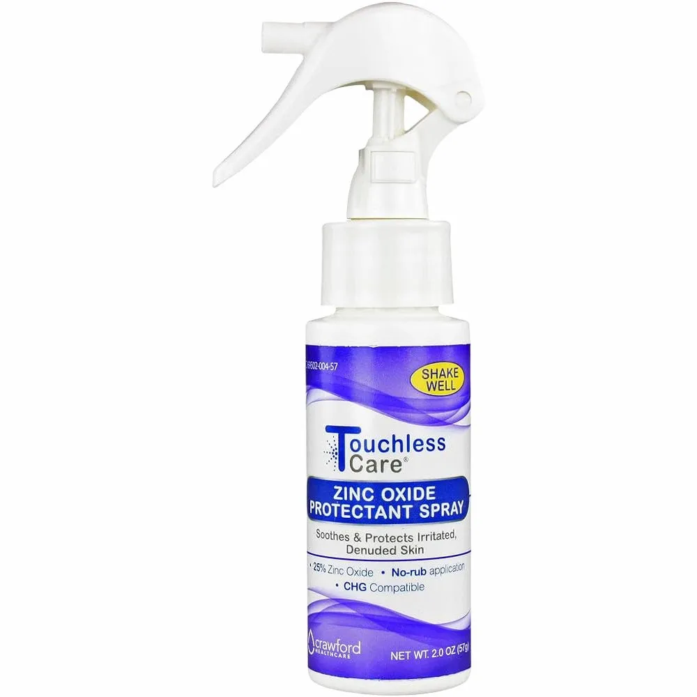 Touchless Care® Zinc Oxide Protectant Spray, 2 oz