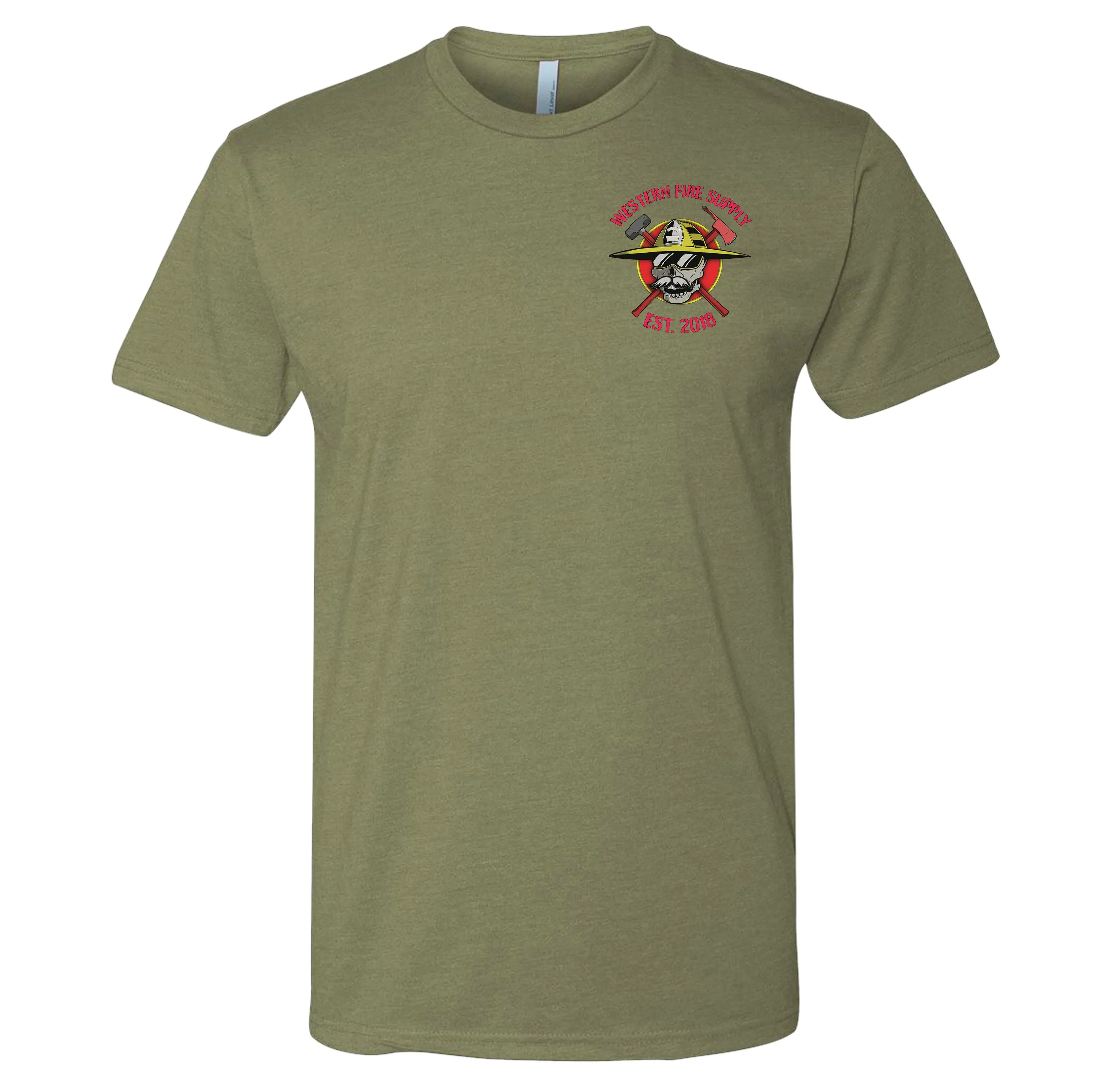 Western Fire Supply Red on the Shield Shirt