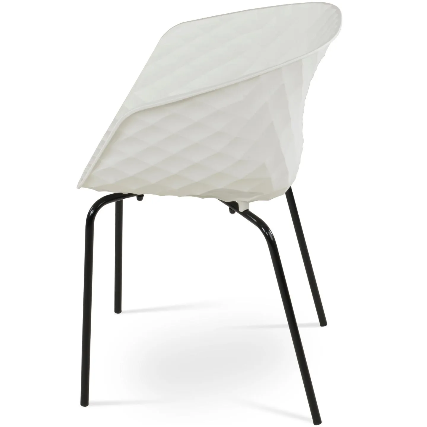 White Outdoor Chairs Uni Plastic Stackable Patio Chairs