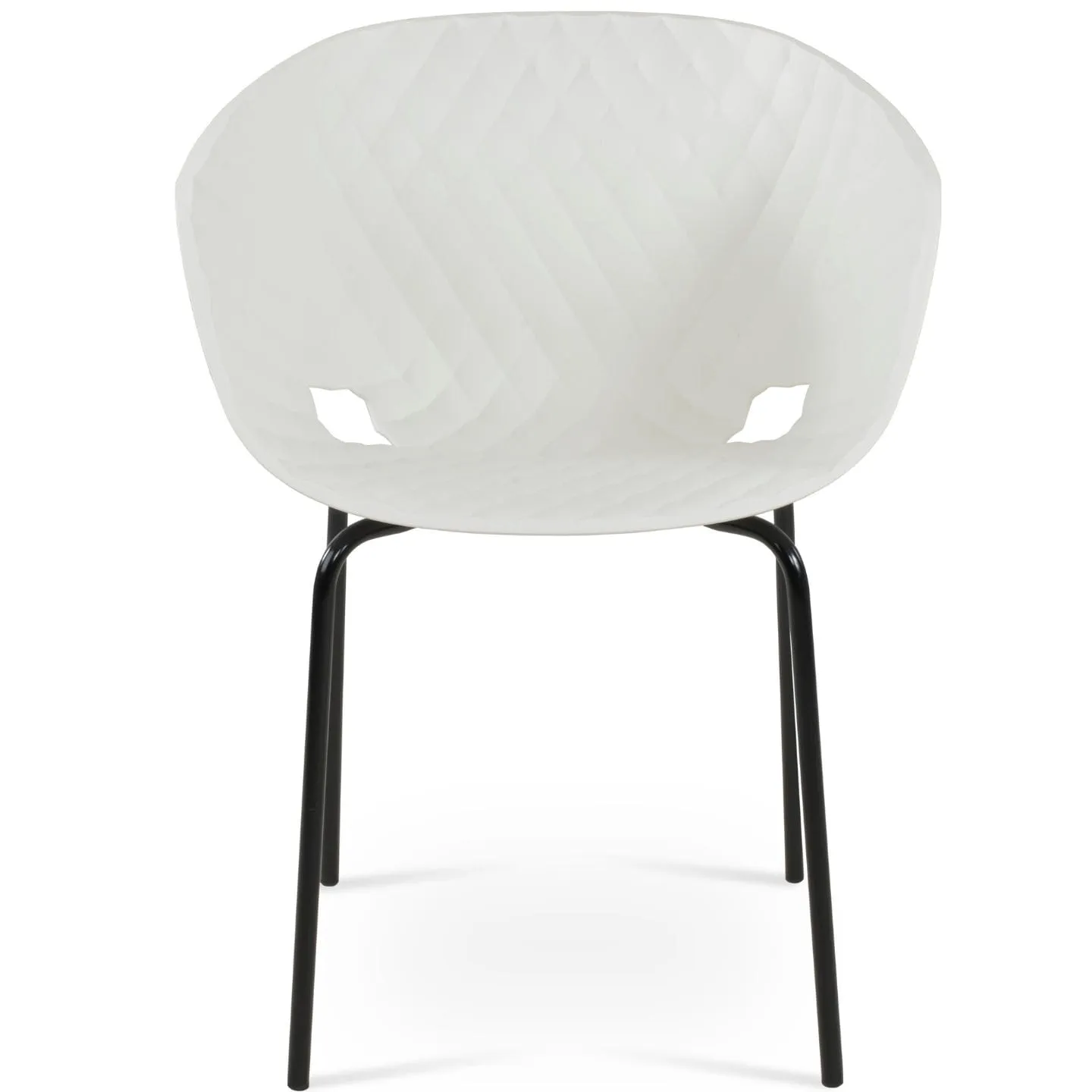White Outdoor Chairs Uni Plastic Stackable Patio Chairs